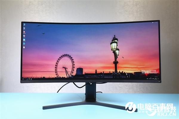 144Hz 2K帶魚屏！小米曲面顯示器34英寸圖賞