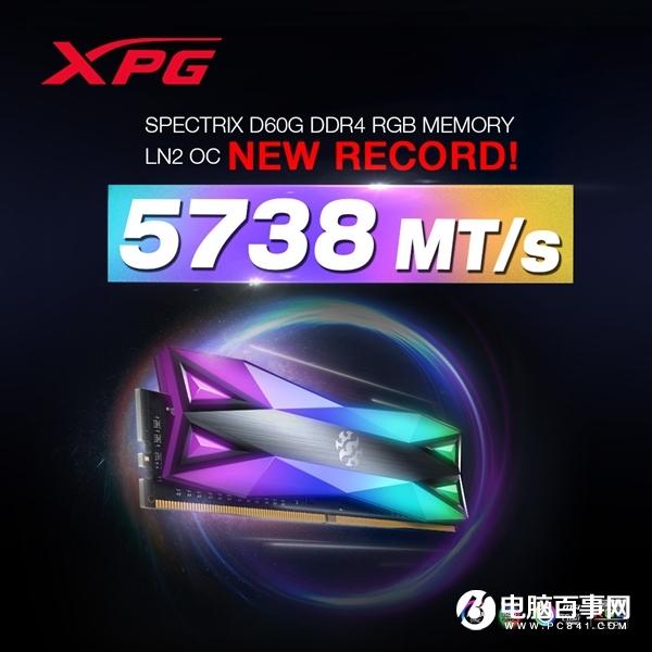 威剛重奪DDR4內(nèi)存頻率記錄5738MHz：艱難提升12MHz