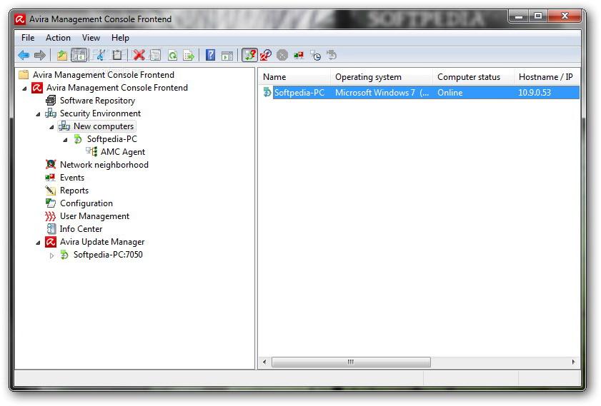 Avira Management Console?2.7.0.4