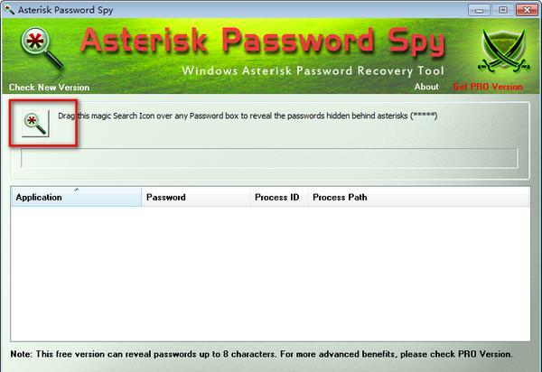 Asterisk Password Spy(星號密碼查看器)