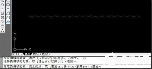 CAD怎么画平行线？AutoCAD 2004画平行线的操作方法