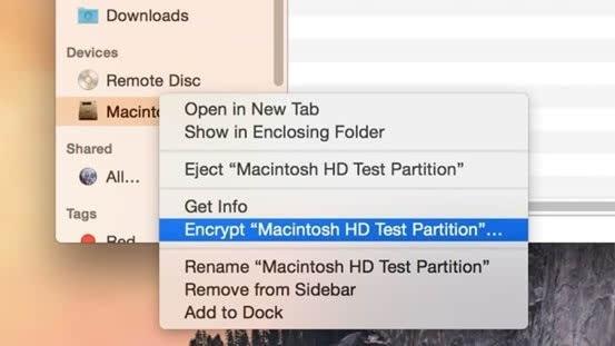 MacOS如何使用分区加密功能？MacOS硬盘分区加密功能的使用方法