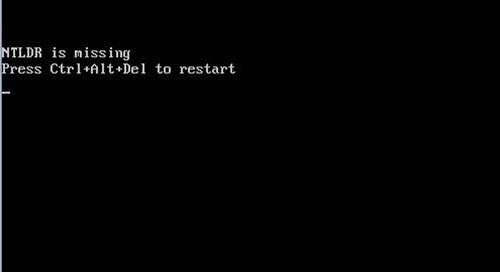 U盤重裝系統(tǒng)開機顯示ntldr is missing怎么解決？